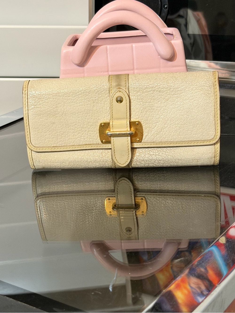 Louis Vuitton Suhali Portefeuille Le Favori Leather Long Wallet